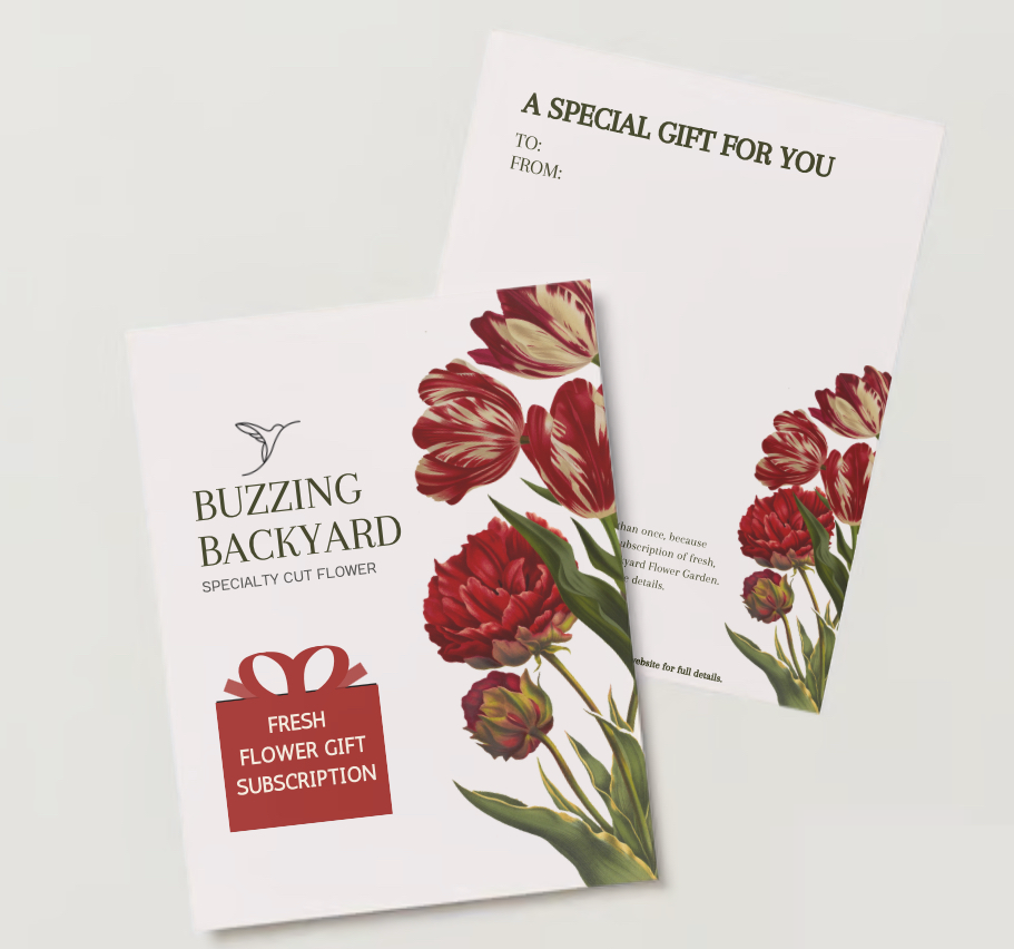 Flower Subscription Card