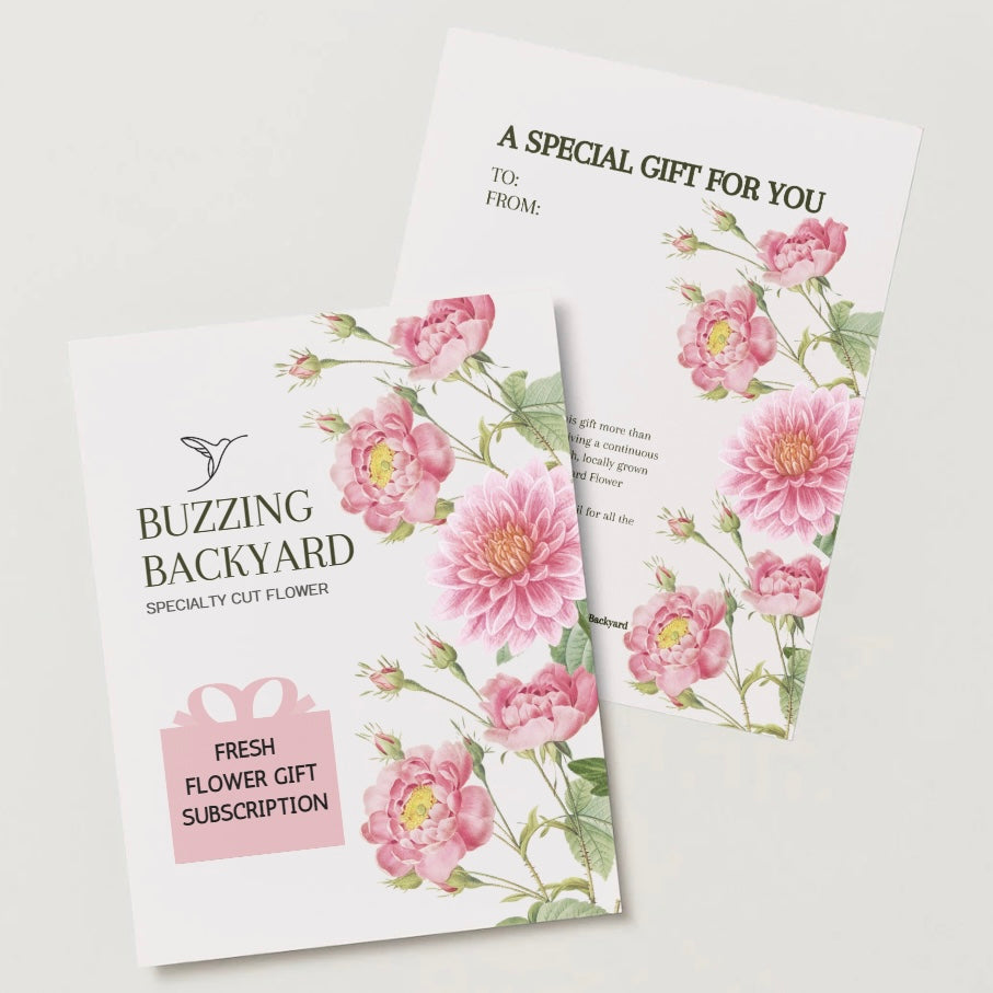 Flower Subscription Card